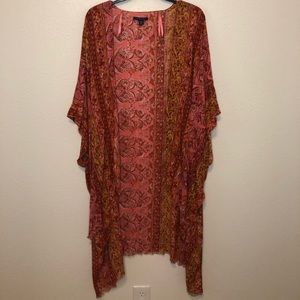 Multi color kimono